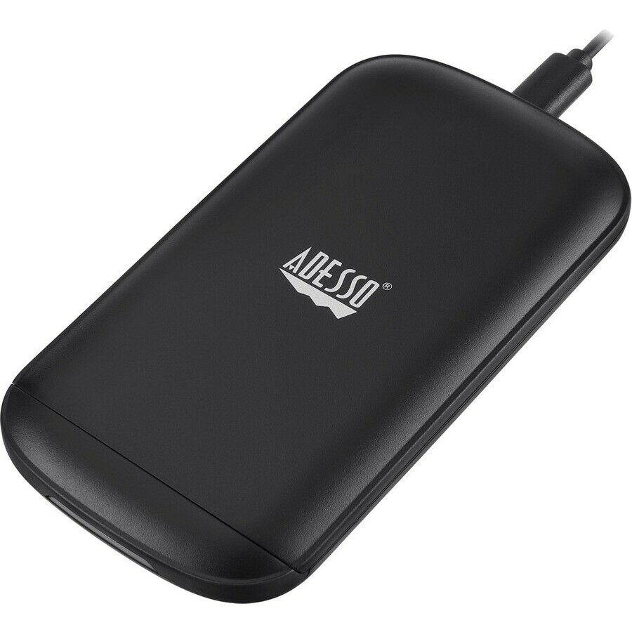 Adesso 10W Max Qi-Certied 2 Coils Wireless Charging Foldable Stand