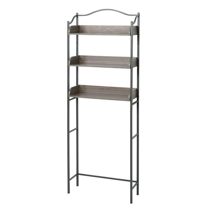 Spacesaver Over the Toilet Etagere Gray - Zenna Home