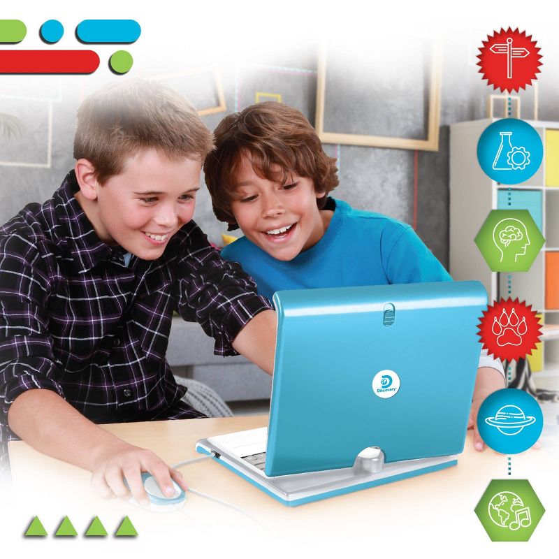 Discovery Kids Toy Computer Laptop - Blue