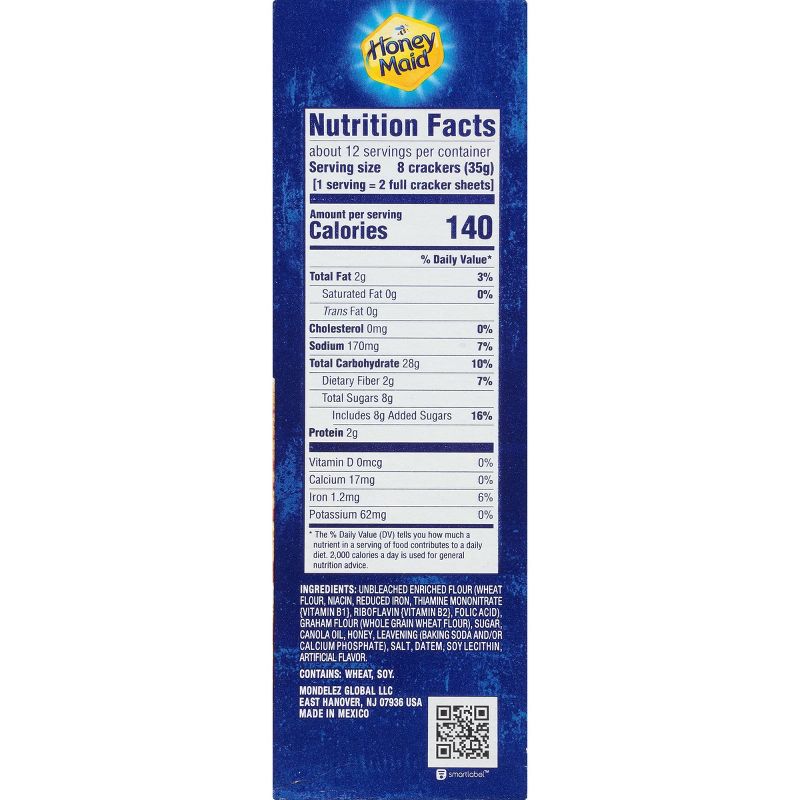 Honey Maid Low Fat Graham Crackers - 14.4oz