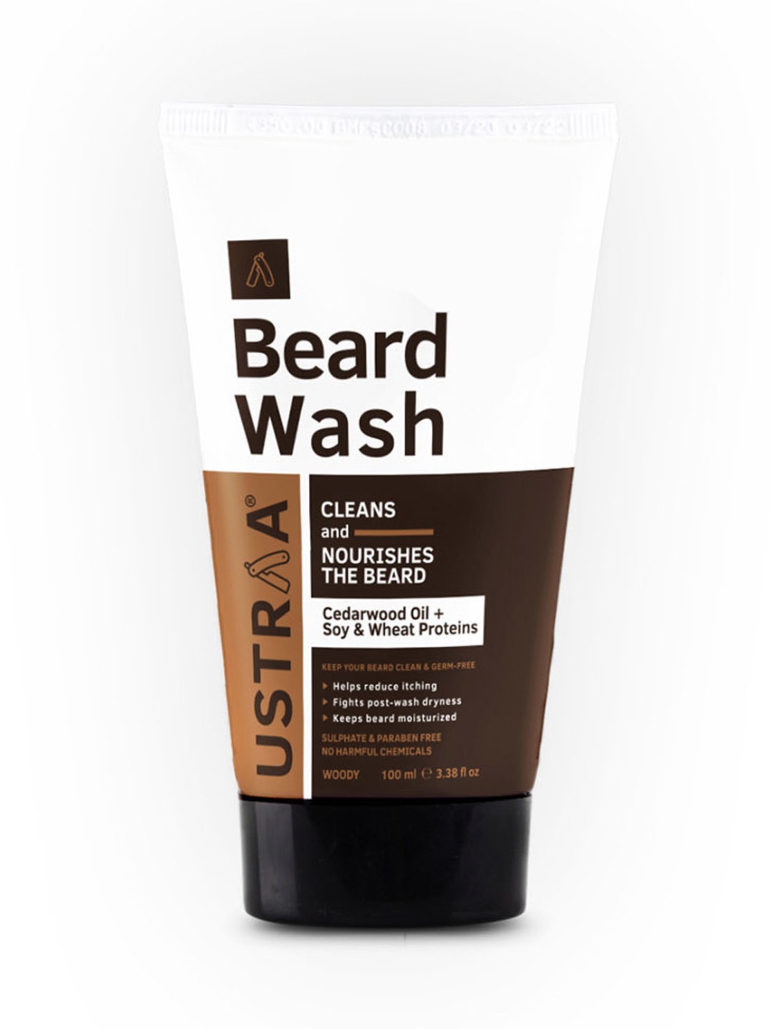 THE REAL MAN Beard Growth Oil 100 Percent Organic Beard & Moustache Hair Growth Oil - 50 ml