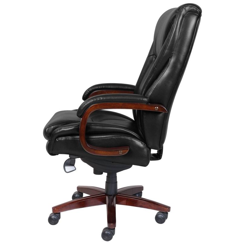 Big and Tall Edmonton Executive Bonded Leather Office Chair Black - La-Z-Boy