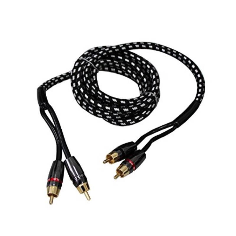 Absolute USA COMR12 12-Feet Competition Series RCA Audio Interconnect Cable