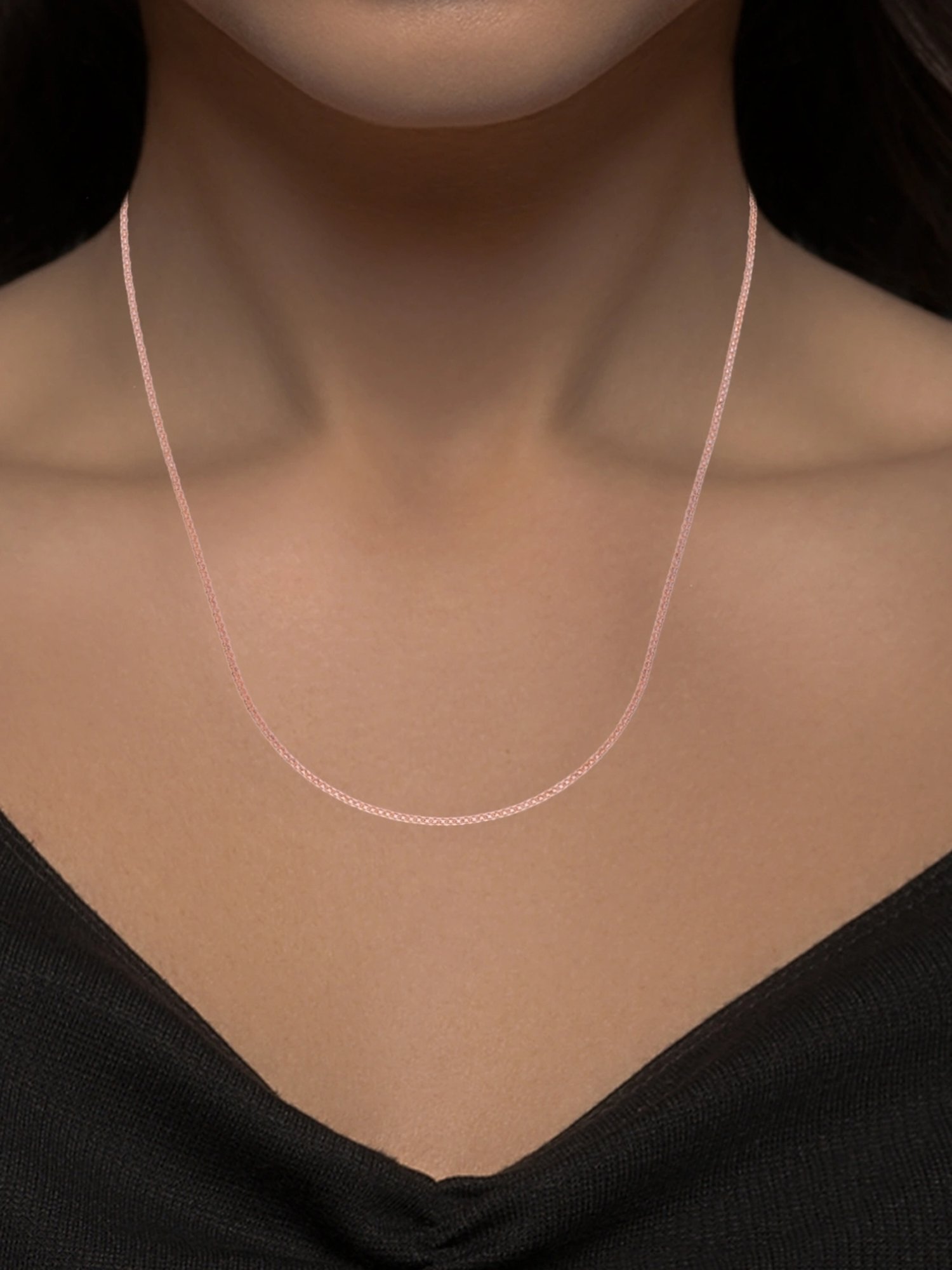 CKC Stylish Sophistication: Two-Tone Gold Fancy 18kt Chain