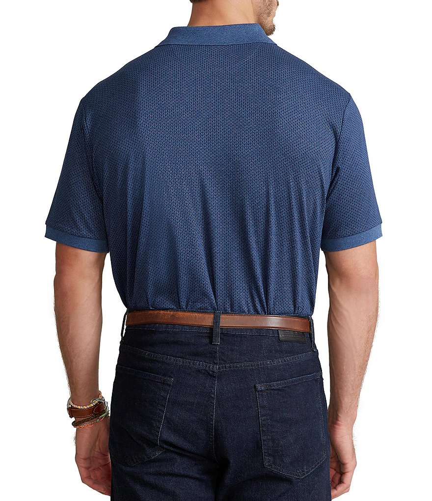 Polo Ralph Lauren Big & Tall Soft Cotton Printed Short-Sleeve Polo Shirt
