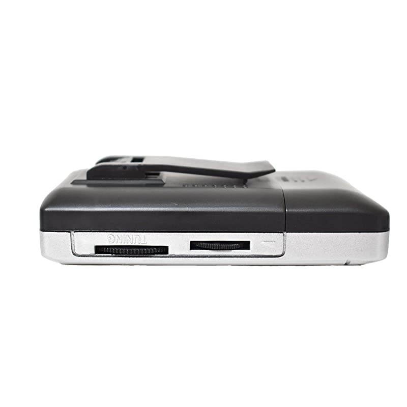 Portable Pocket Handheld AM FM Radio Battery Operated, Mini Radio, Long Range Reception, Easy Tuner with Telescopic Antenna, Headphones Socket and Belt Clip for Easy Carry