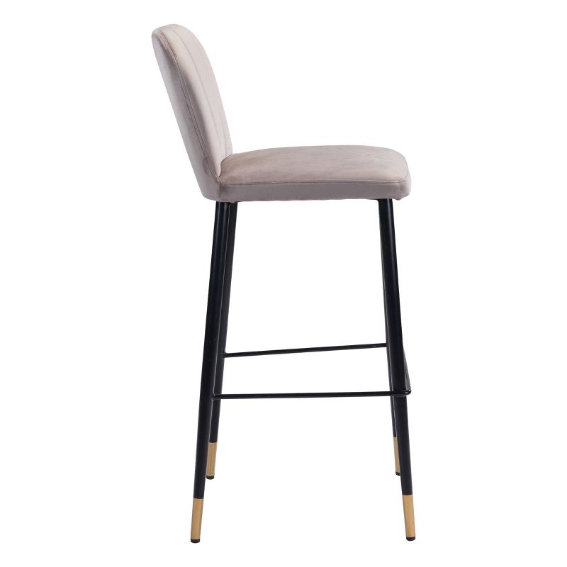 Malta Barstools Gray - ZM Home