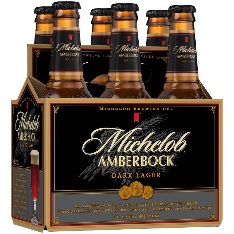 Michelob Amber Bock Beer - 6pk/12 fl oz Bottles
