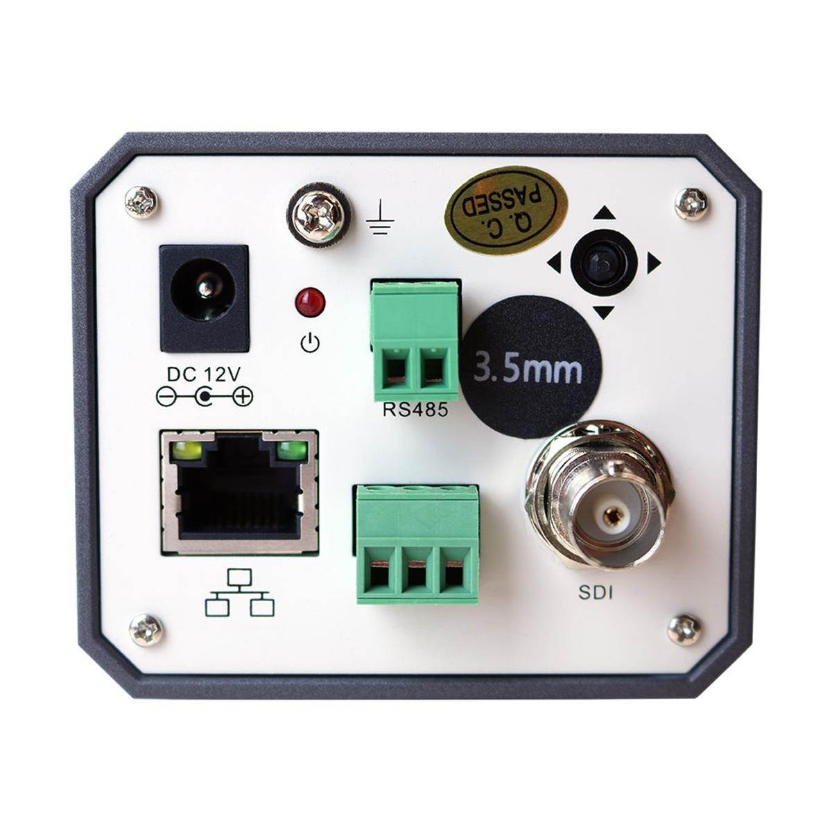 PTZOptics PTEPTZ-ZCAM-G2 1920x1080/30FPS/100 HFOV/HD-SDI IP Camera with US Power Supply (White)