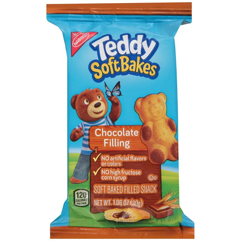 Teddy SoftBakes Snacks Chocolate Filling - 1.06oz