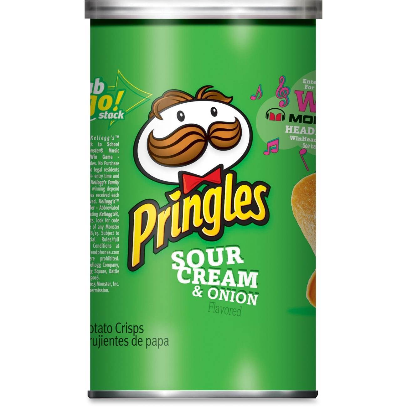 Keebler Pringles Sour Crm & Onion Potato Crisps
