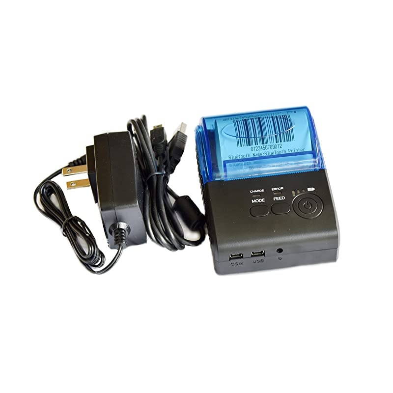 58mm Thermal Receipt Printer Portable Bluetooth+USB