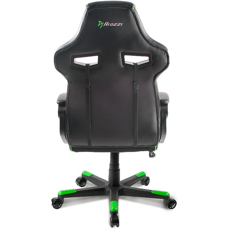Arozzi Milano Enhanced Gaming Chair, Green (MILANO-GN)
