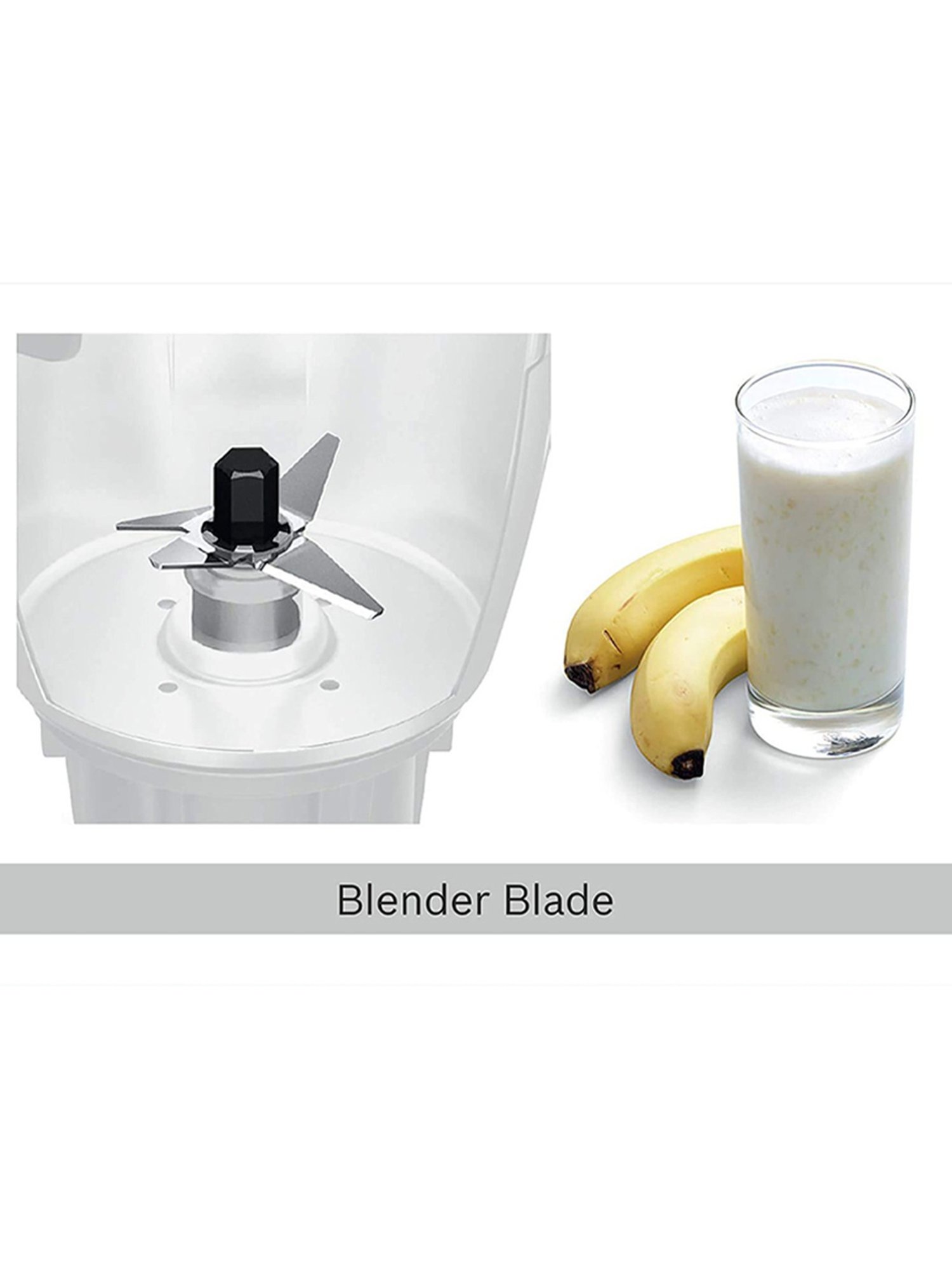 Bosch 750 Watt Trumixx Style Powerful Mixer Grinder with stone pounding blade (Black)