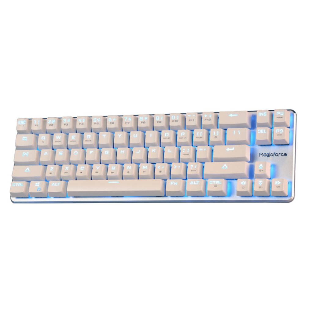 Glorious Modular Mechanical Gaming Keyboard (GMMK)- Barebone Edition (DIY Assembly Required) (Full Size, Black) + Glorious Black Aura Keycaps (Bundle)