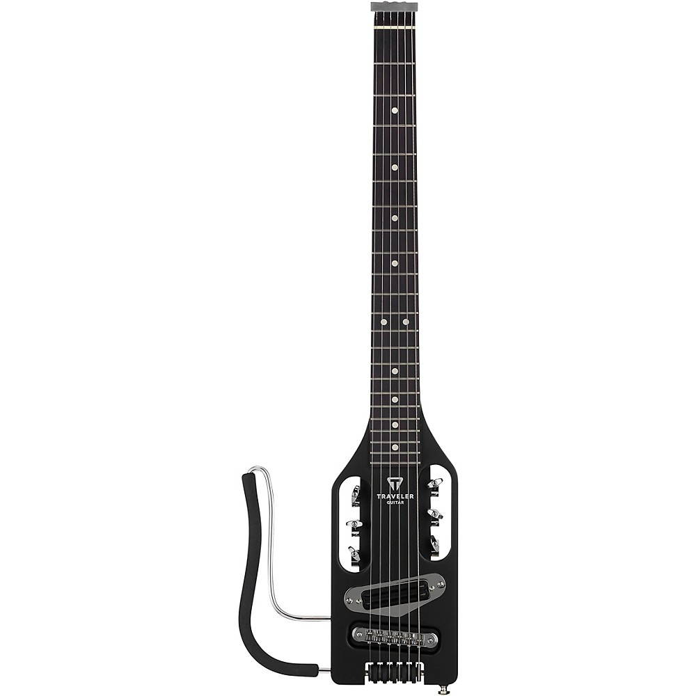 Traveler Guitar Ultra-Light Electric Lefty Electric Travel Guitar Matte Black