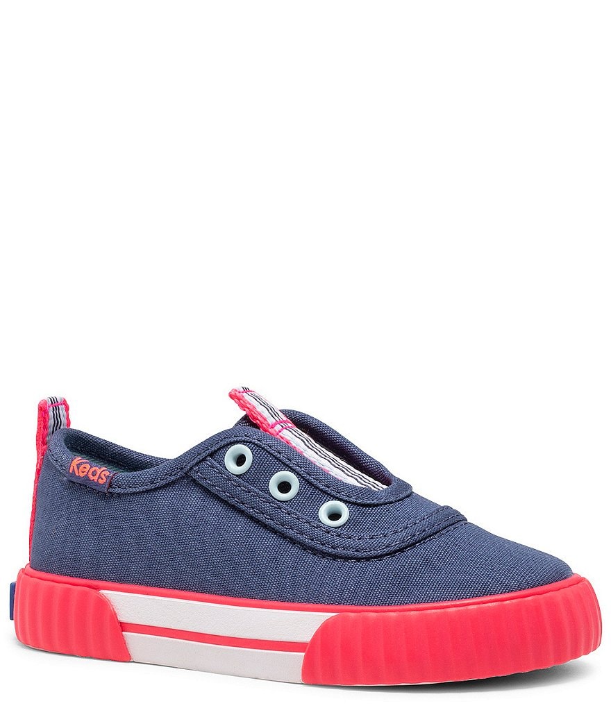 Keds Girls' Topkick Washable Canvas Slip-On Sneakers (Infant)