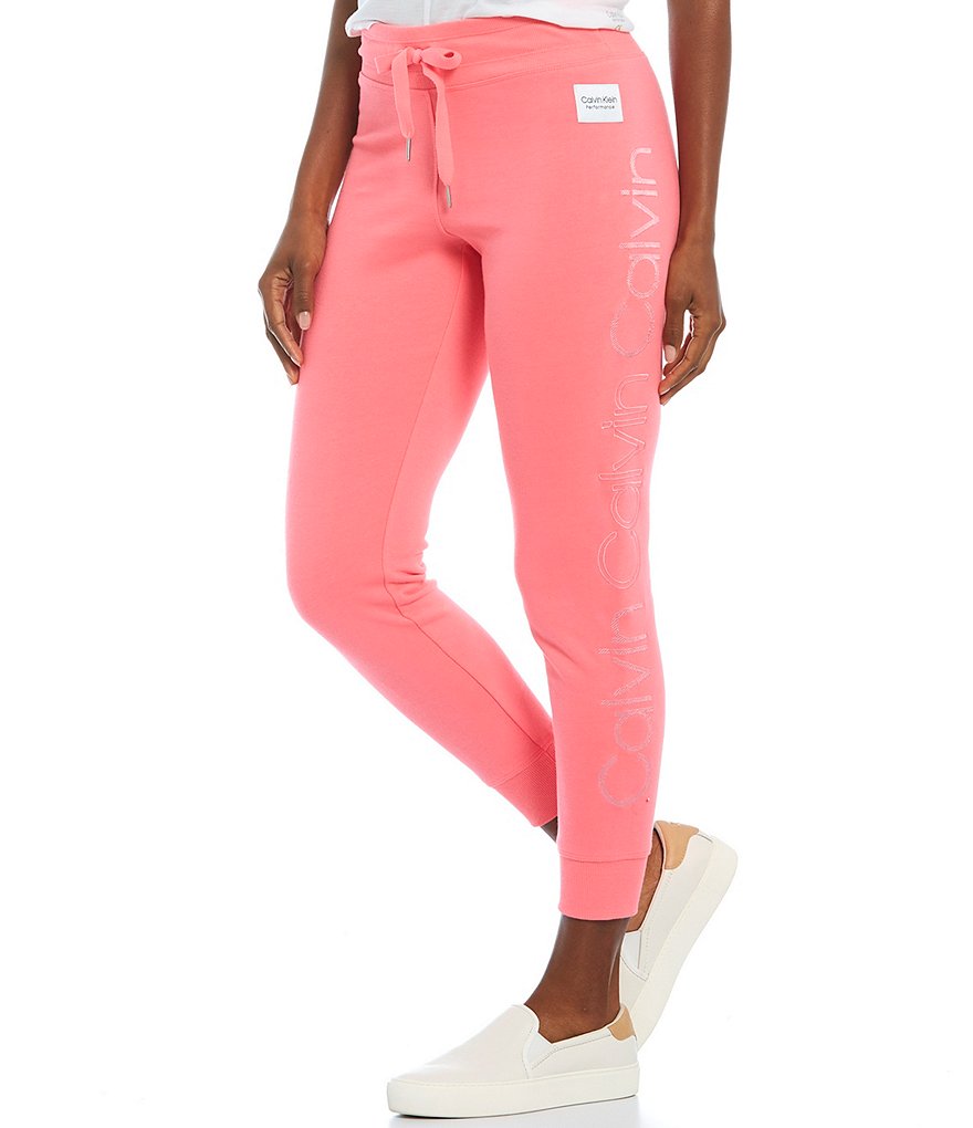 Calvin Klein French Terry Drawstring Waist Coordinating Joggers