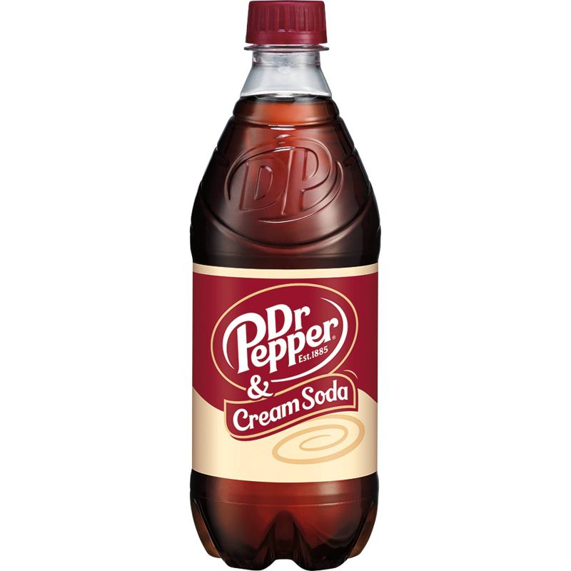 Dr Pepper Cream Soda - 20 fl oz Bottle