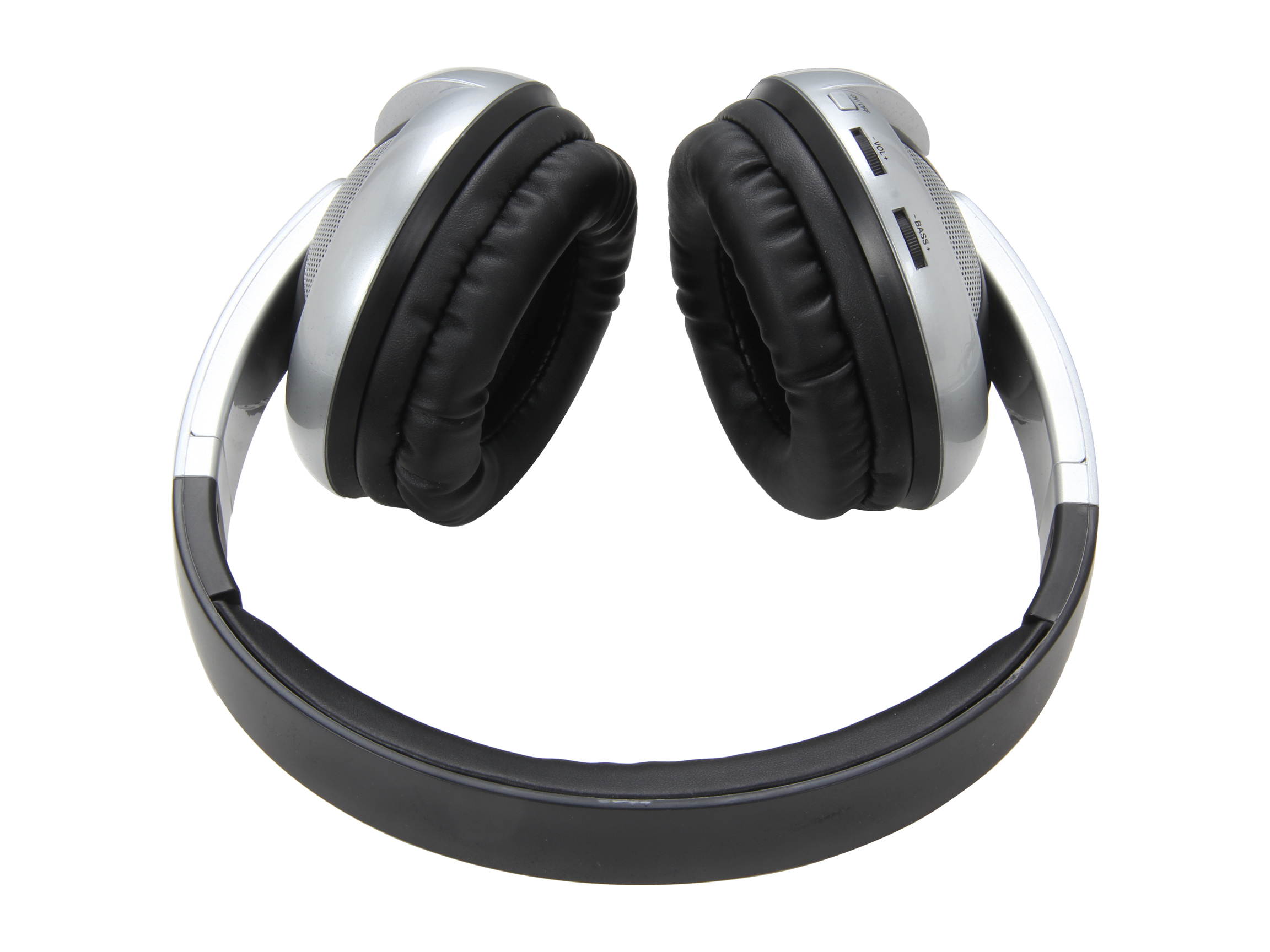 SYBA OG-AUD63053 Circumaural Oblanc U.F.O. Subwoofer 2.1 Professional Stereo Headphones with Built-in Battery