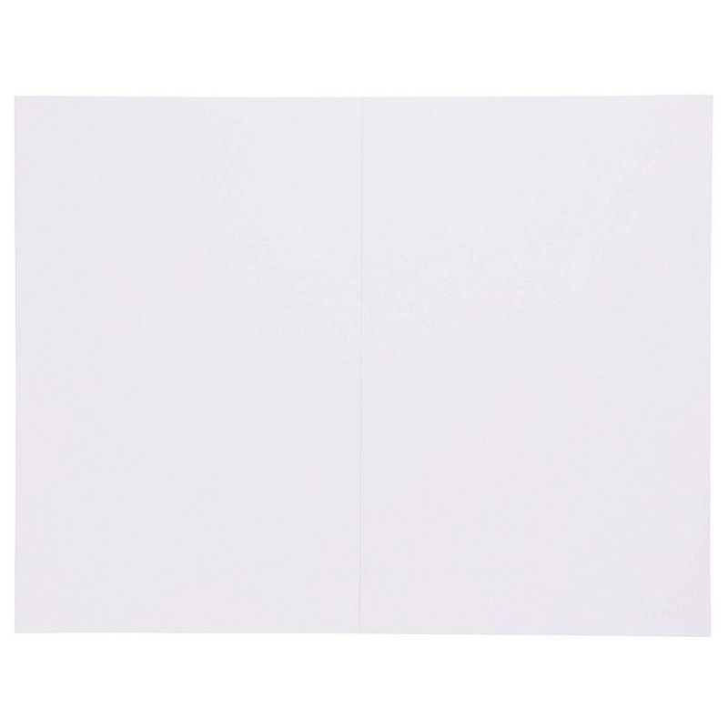 Best Paper Greetings 100-Sheet 200 Postcards White Jumbo Blank Greeting Post Cards Note Cards for All Occasions 8.5x5.5in