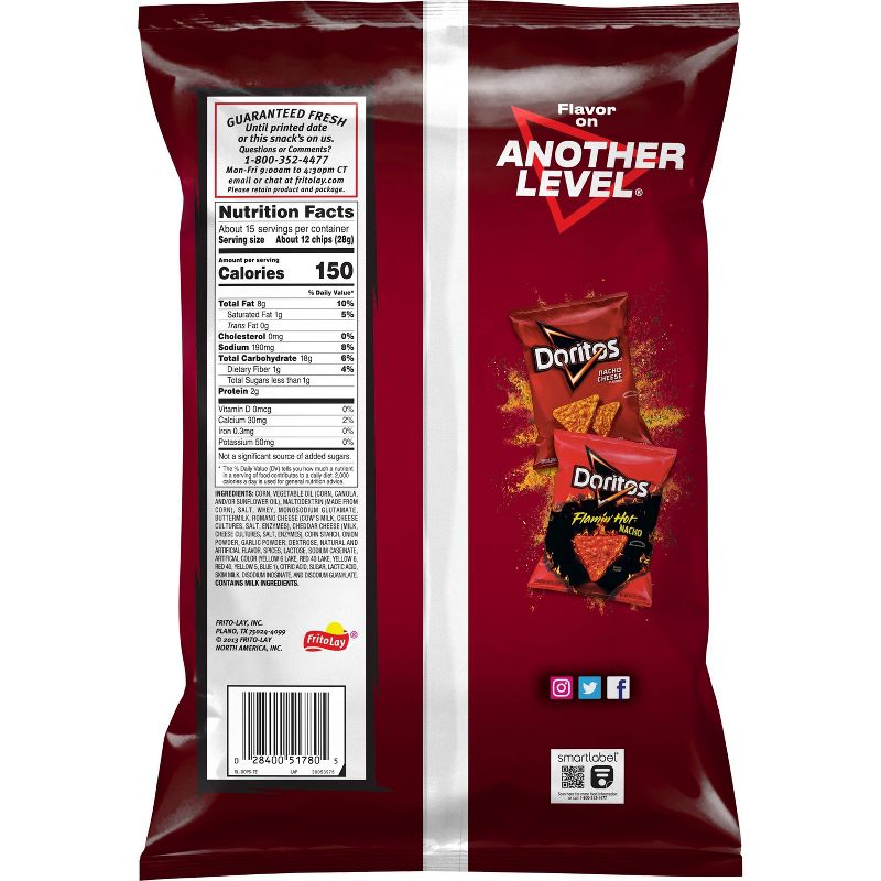 Doritos Spicy Nacho Flavored Tortilla Chips - 15.5oz.
