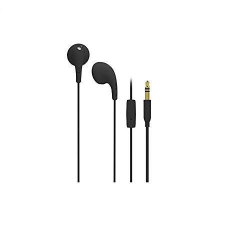 iLuv iEP205BLK Bubble Gum 2 Flexible, Jelly_Type Stereo Earphones _ Black