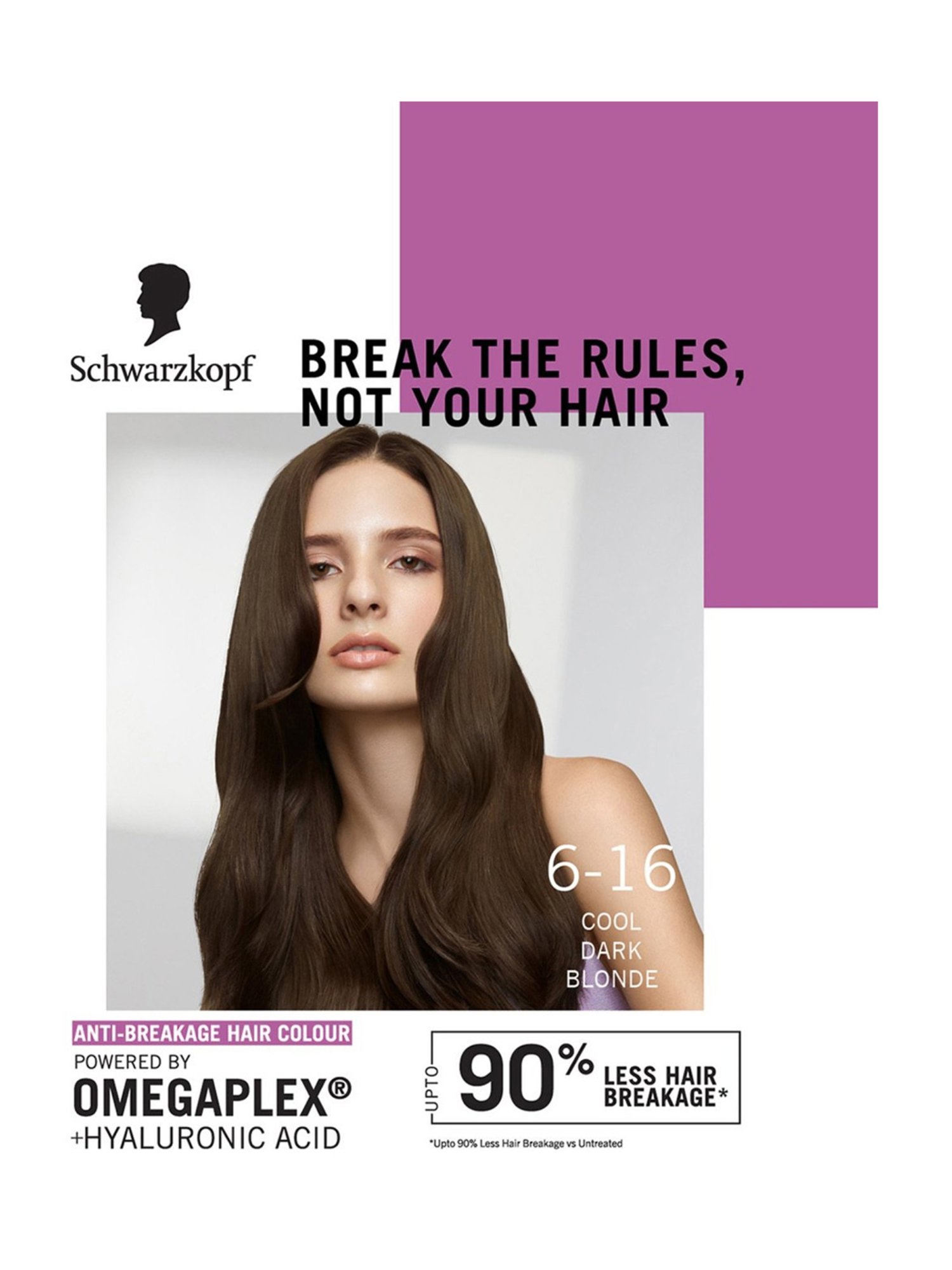 Schwarzkopf Colour Specialist Permanent Hair Colour 6-16 Cool Dark Blonde - 165 ml