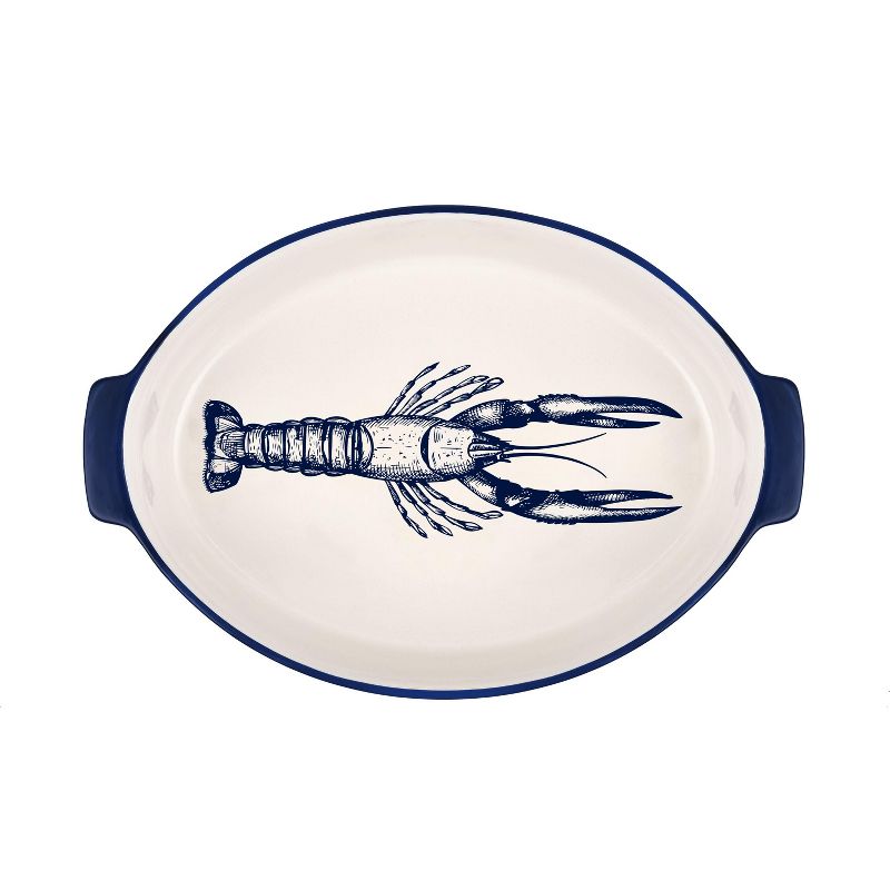 Cuisine & Company Dockside Bakeware 5-Piece Ceramic Stoneware Baking Set