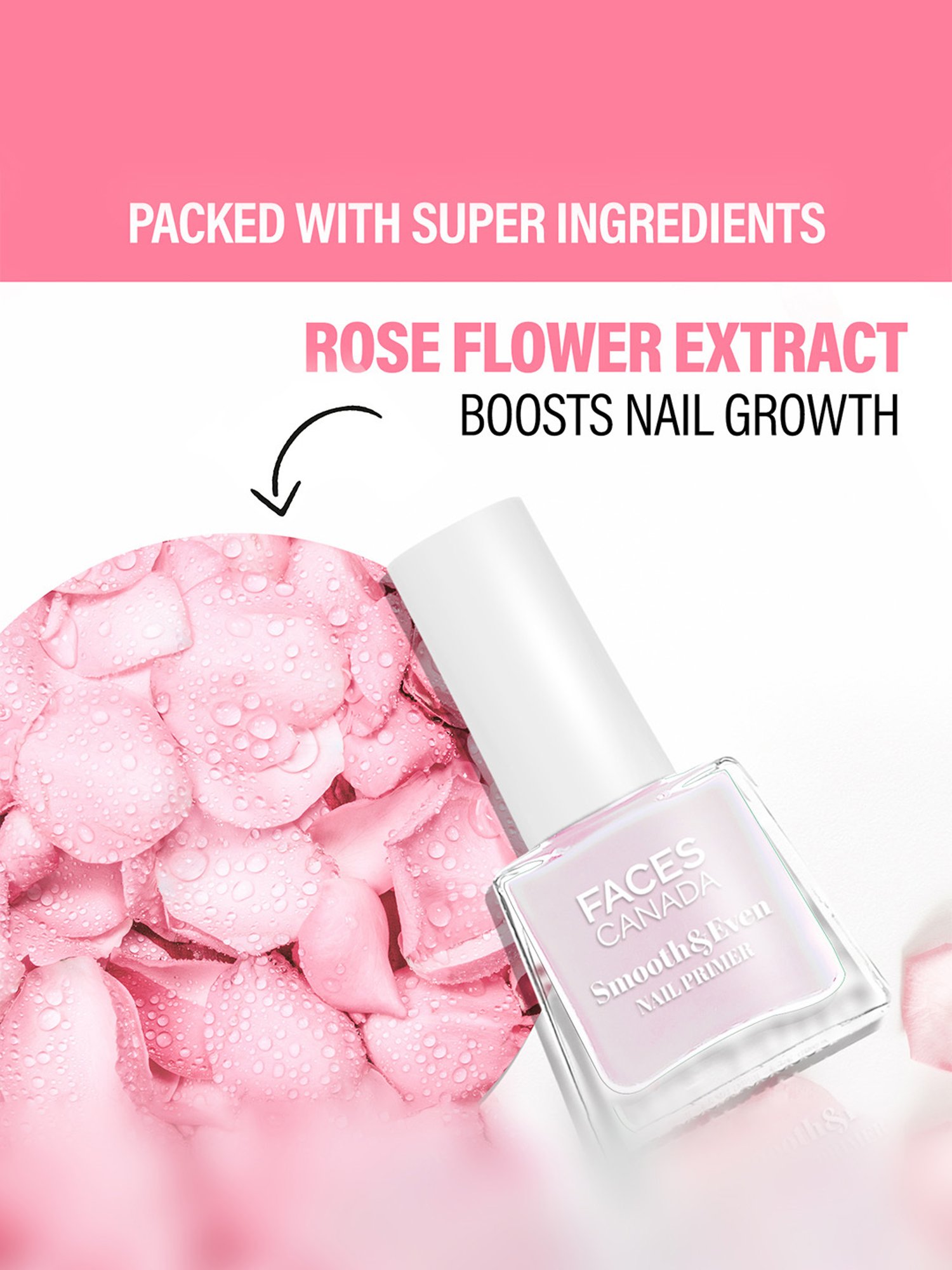 Faces Canada Smooth & Even Nail Primer - 5 ml