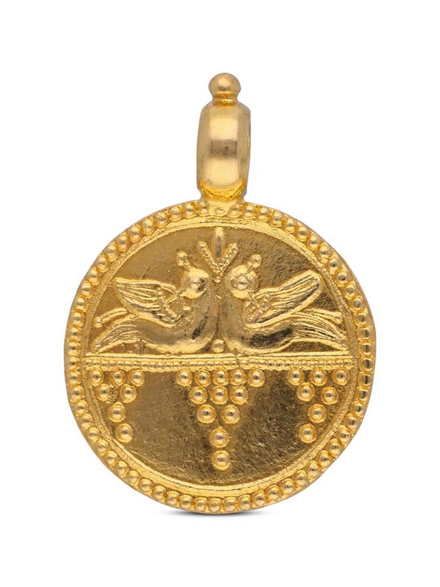 CKC Gold Round Thali: Traditional Elegance