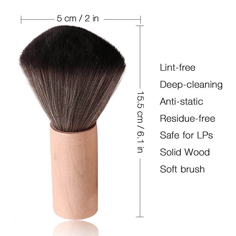 Turntable Vinyl Record Cleaning Brush Carbon Fiber AntiStatic Brush for Vinyl Record CD PS4 Xbox Disk