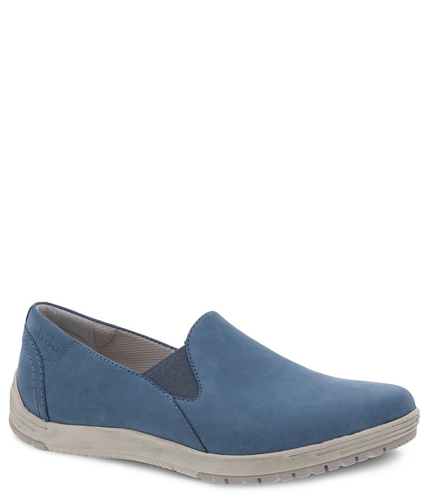 Dansko Laraine Waterproof Nubuck Leather Slip-Ons