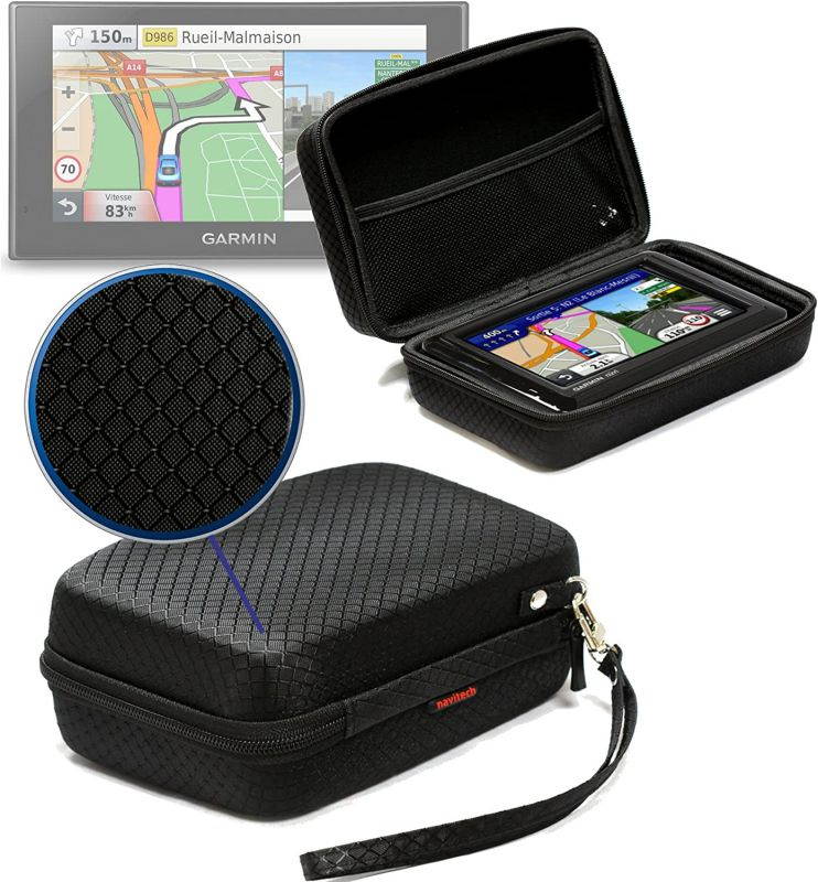 Navitech Black GPS/Satellite Navigation Hard Carry Case Cover Compatible with The Garmin DriveSmart 61 LMT-S