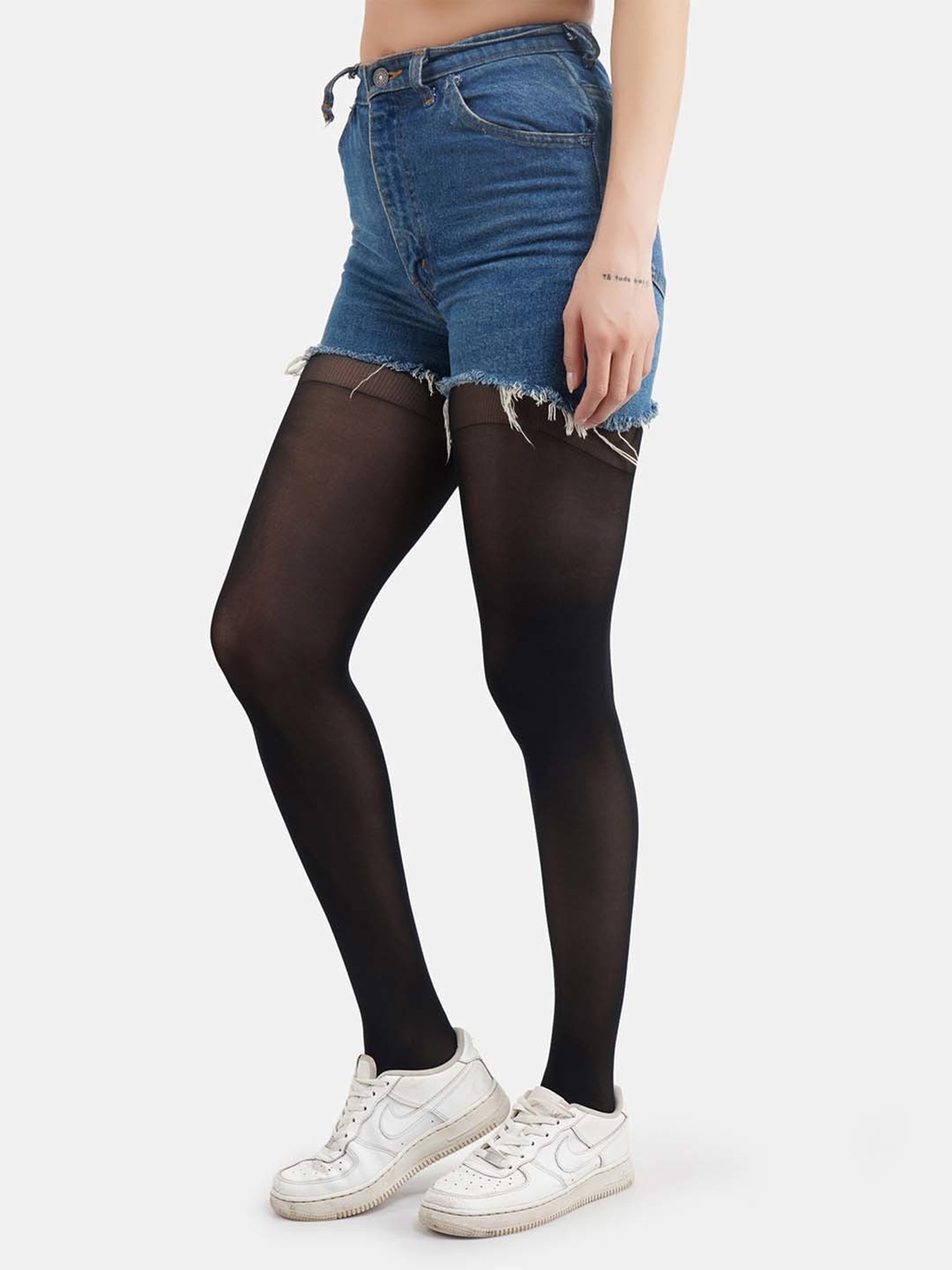 Da Intimo Brown Lace Stockings