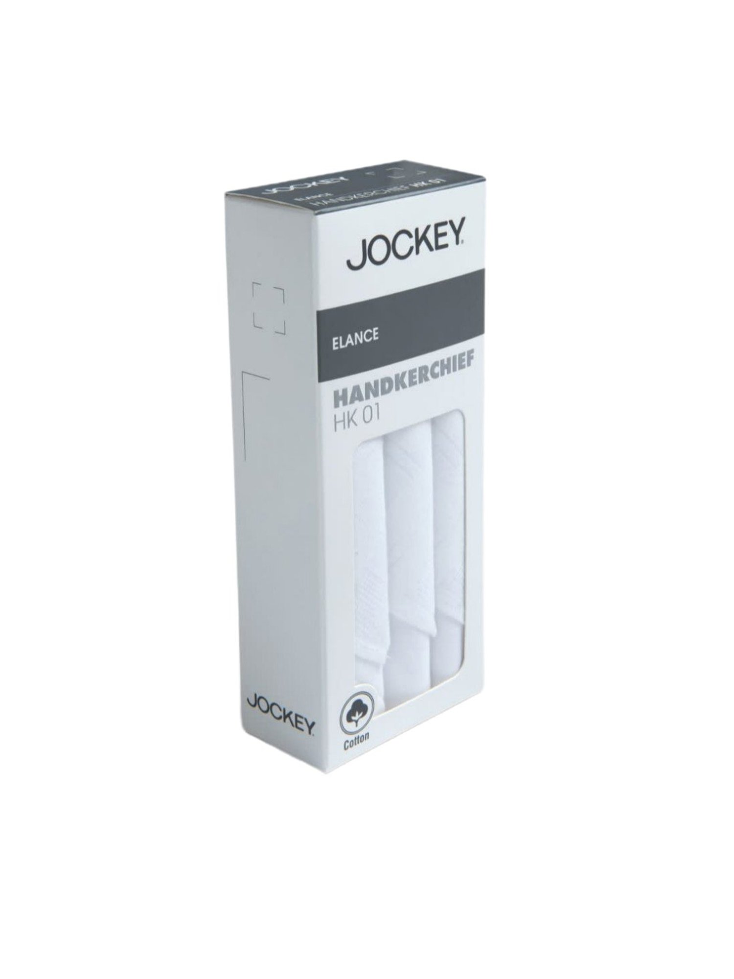 Jockey White Handkerchief Pack of 3