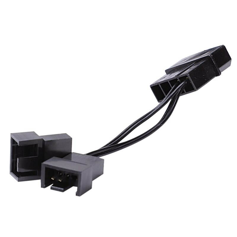 2 Pcs Computer Accessories: 1 Pcs Controller Cooler Pl-12025 120 Mm Led Fans & 1 Pcs 24 Pin Cable Connector