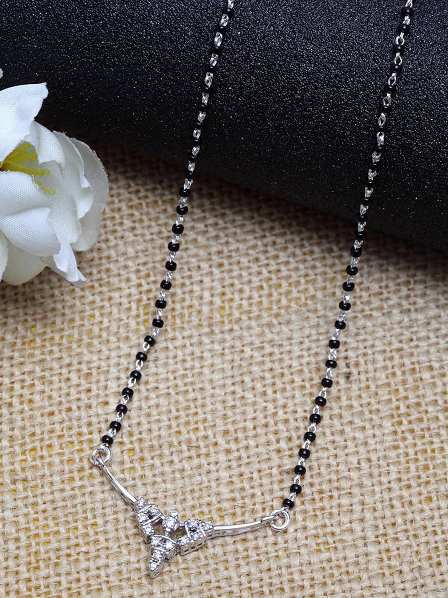 Clara 92.5 Sterling Silver Mangalsutra