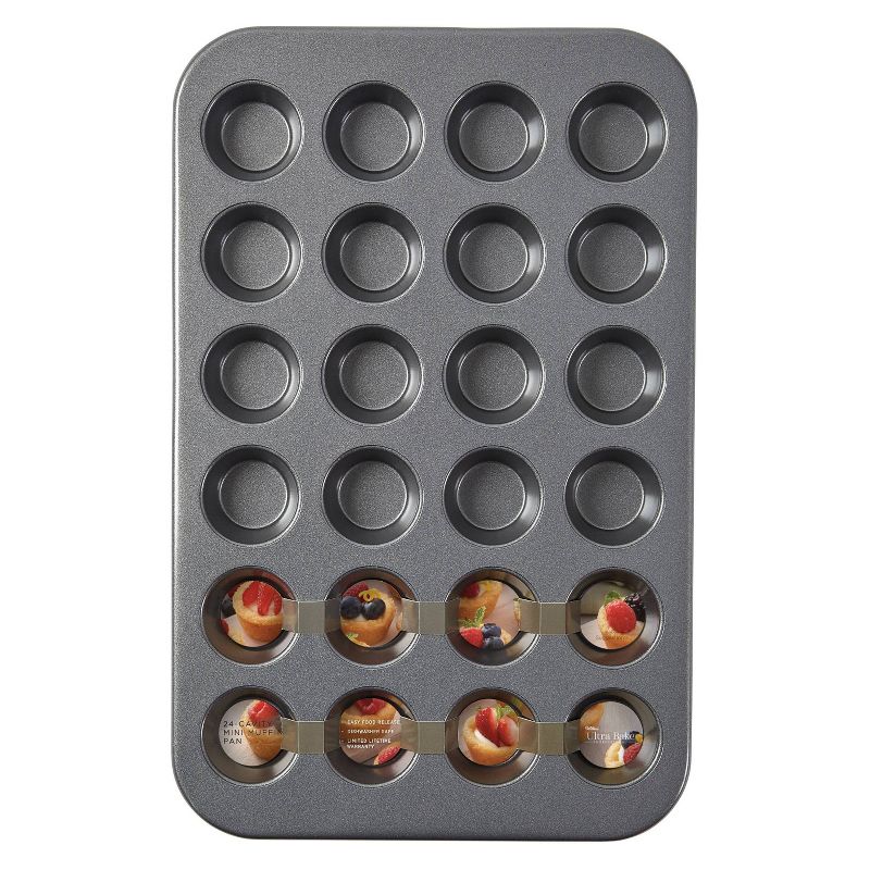 Wilton Ultra Bake Professional 24 Cup Nonstick Mini Muffin Pan