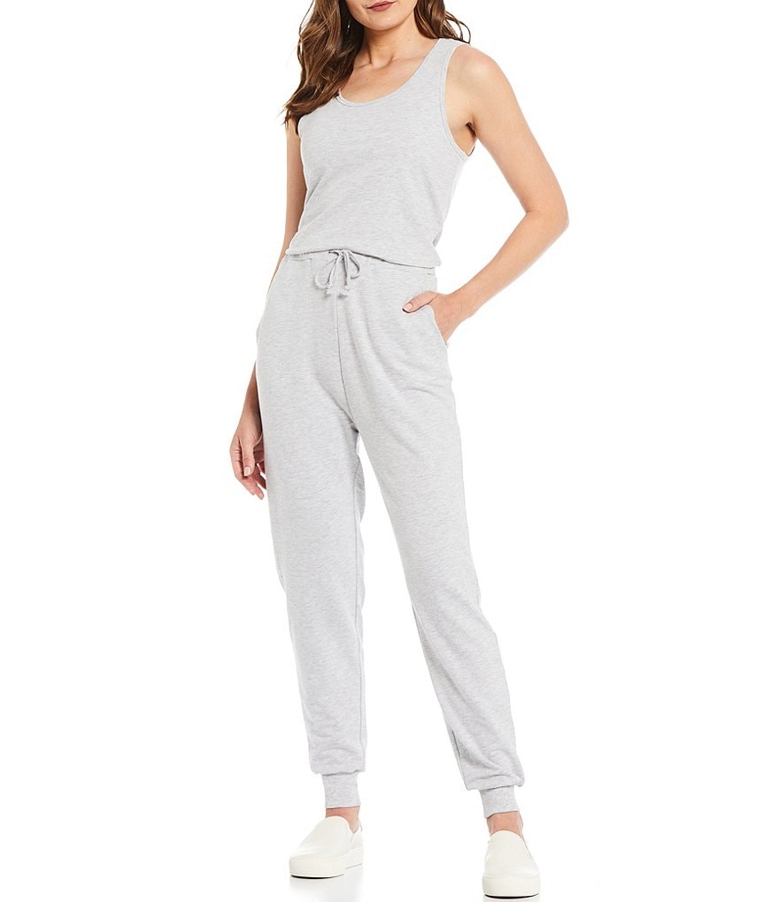 Kinesis Sleeveless Scoop Neck Weekender Jumpsuit