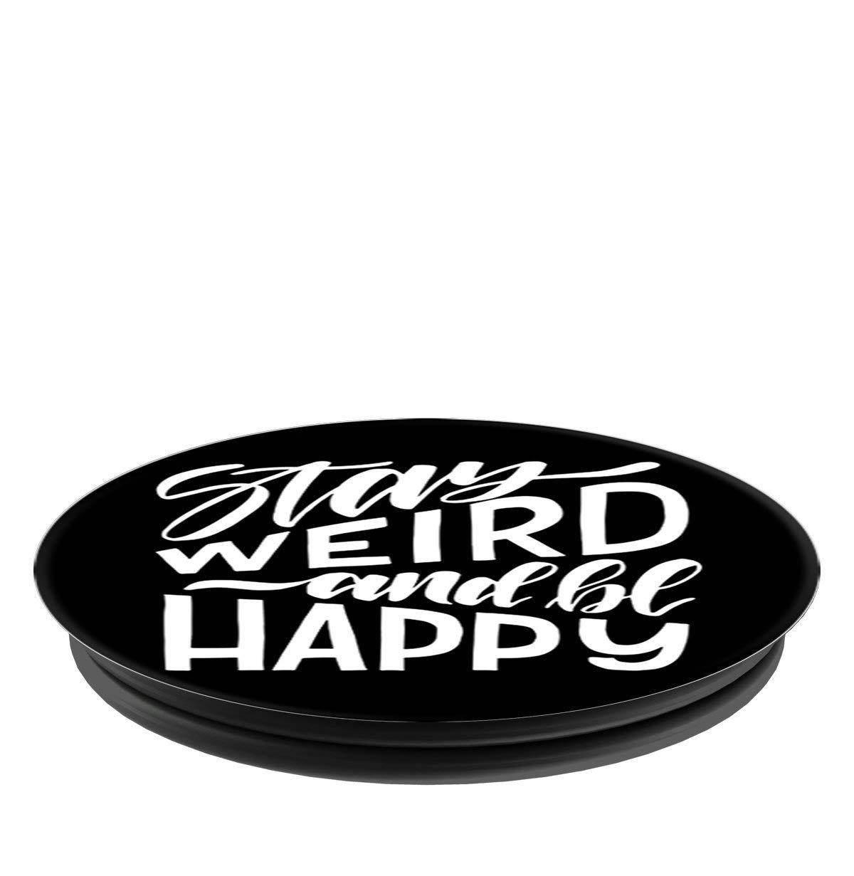 Sassy Southern Charm & Grace Inspirational & Cute Weird & Happy Quote White Lettering on Black for Wireless Phone  PopSockets Stand for Smartphones and Tablets
