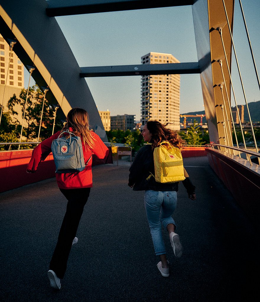 Fjallraven Kanken Water-Resistant Cotton Zipper Convertible Backpack