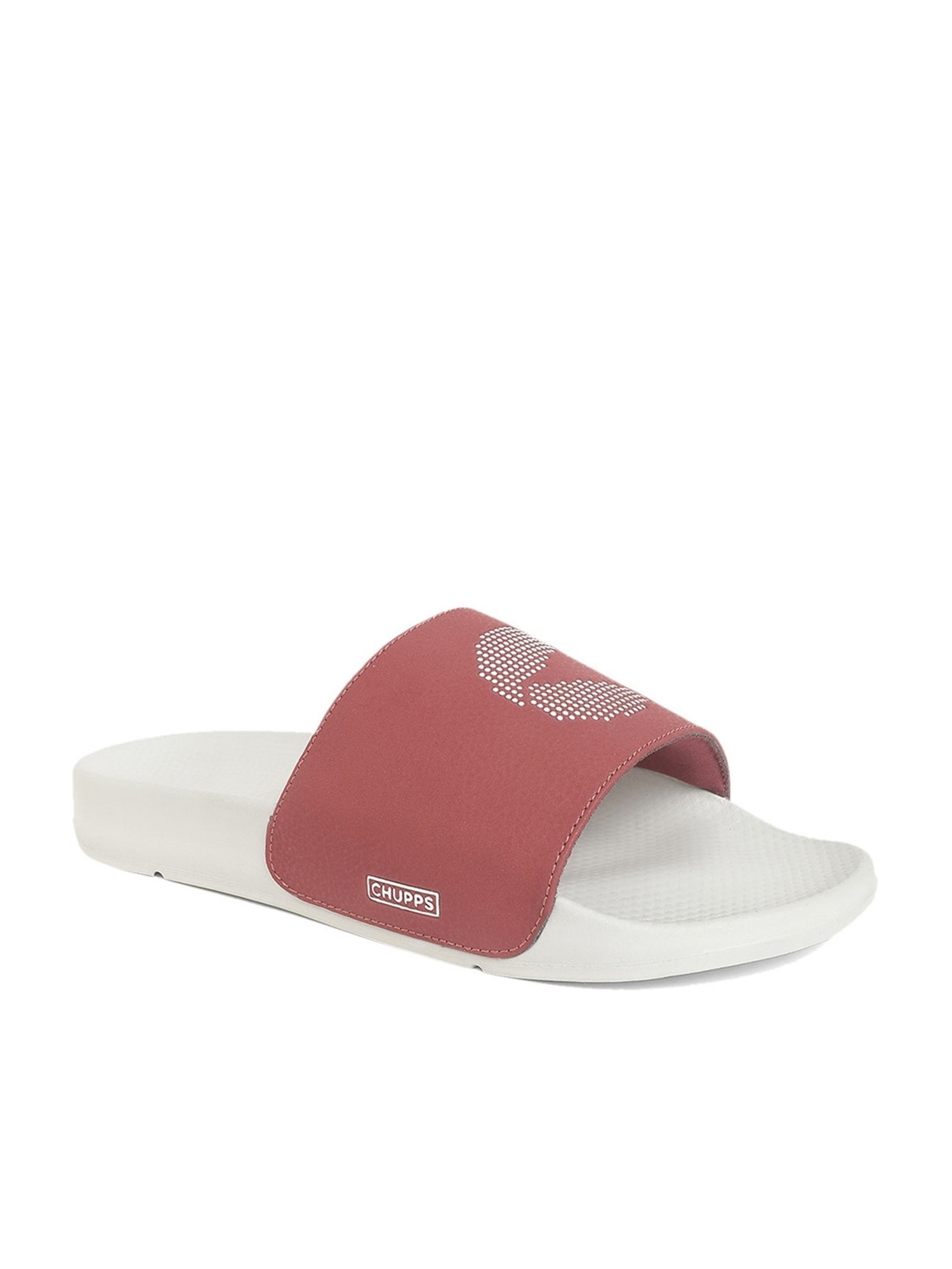 Chupps Men's Maroon Slides
