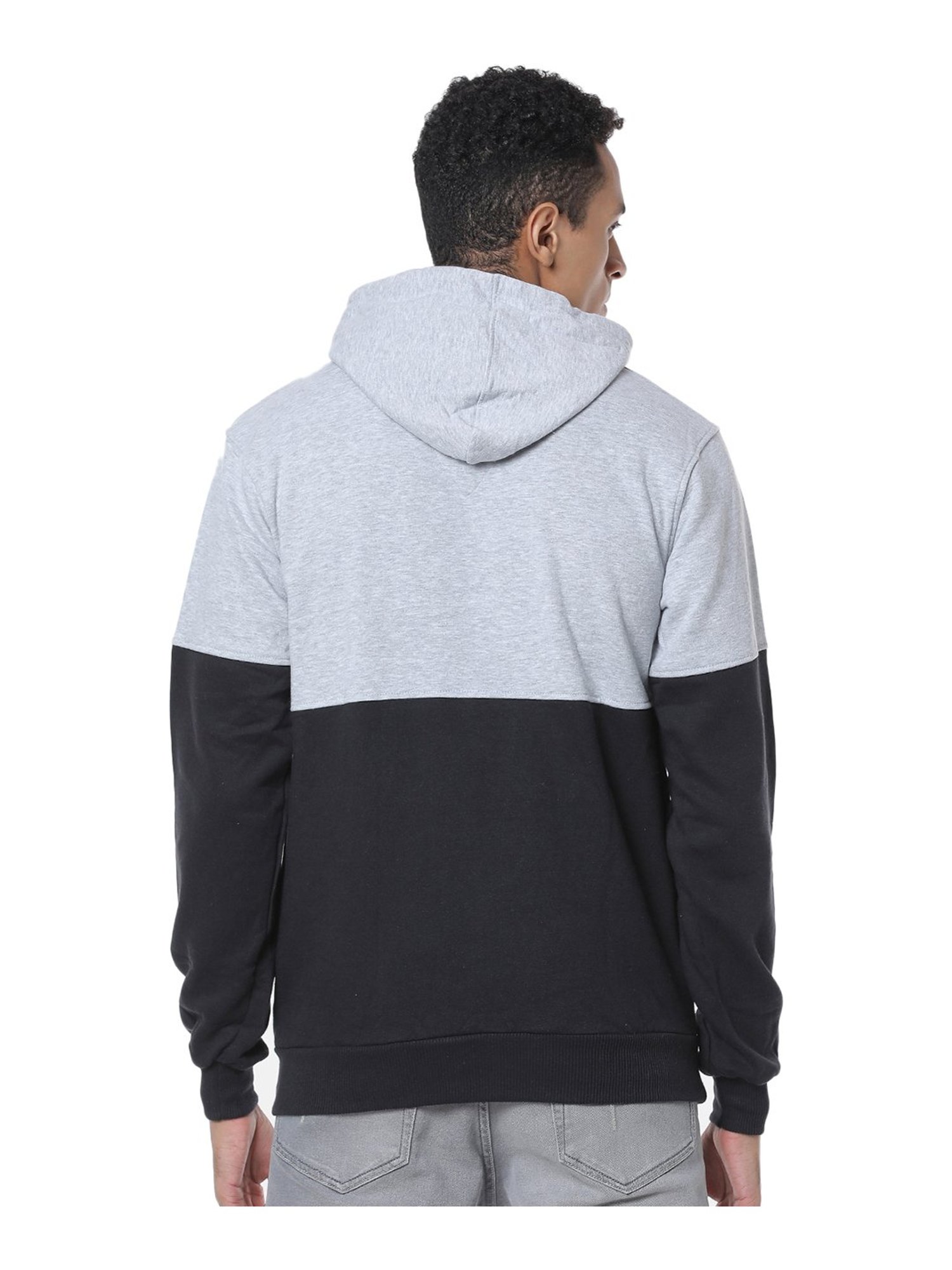 Forca Black Regular Fit Printed Sweatshirt