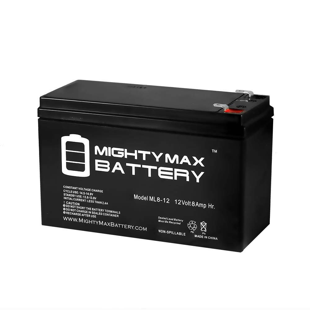 12V 8AH SLA Replacement Battery for GT12080-HG; for FiOS and UPS