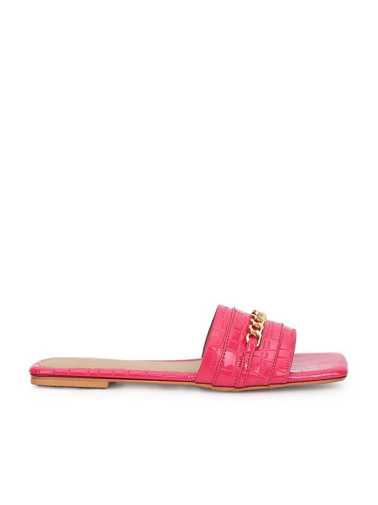 Truffle Collection Women's Fuchia Casual Sandals