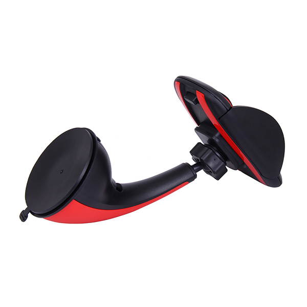 LENTION Car Mount Phone Holder with Windshield for iPhone, iPod, Smart Phone, PSP, GPS - Black