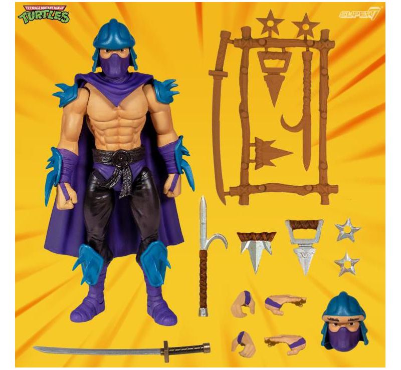 Shredder 7-inch Scale I Teenage Mutant Ninja Turtles Ultimates I Super7 Action figures