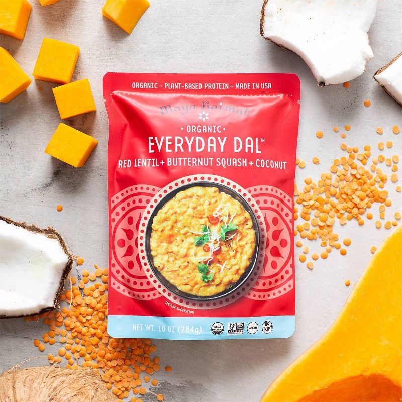 Maya Kaimal Organic Everyday Dal Red Lentils with Butternut Squash and Coconut - 10oz
