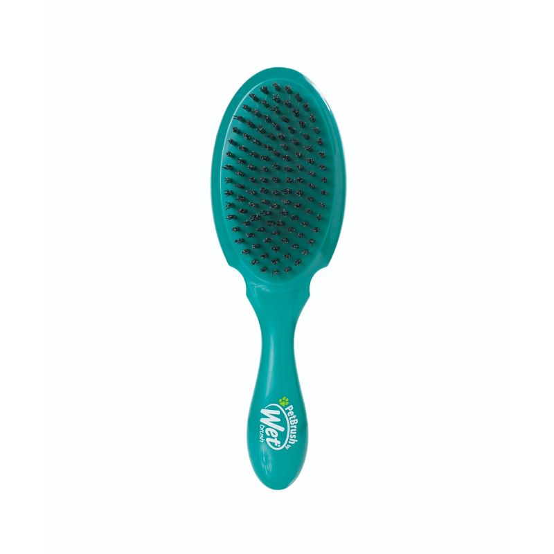 Pet Brush by Wet Brush Ultimate Groomer Double Sided Detangler Pet Grooming Tool - Teal